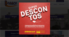 Desktop Screenshot of dapperimoveis.com.br